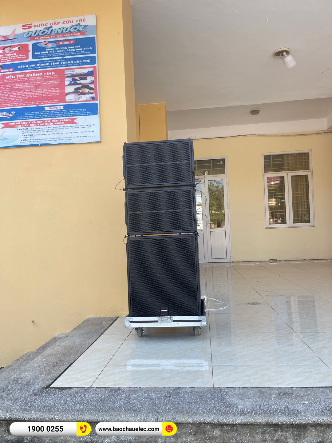 Lắp đặt d&agrave;n &acirc;m thanh hội trường, s&acirc;n khấu trị gi&aacute; hơn 72tr cho nh&agrave; h&agrave;ng Ng&ocirc;i Sao tại Th&aacute;i B&igrave;nh 