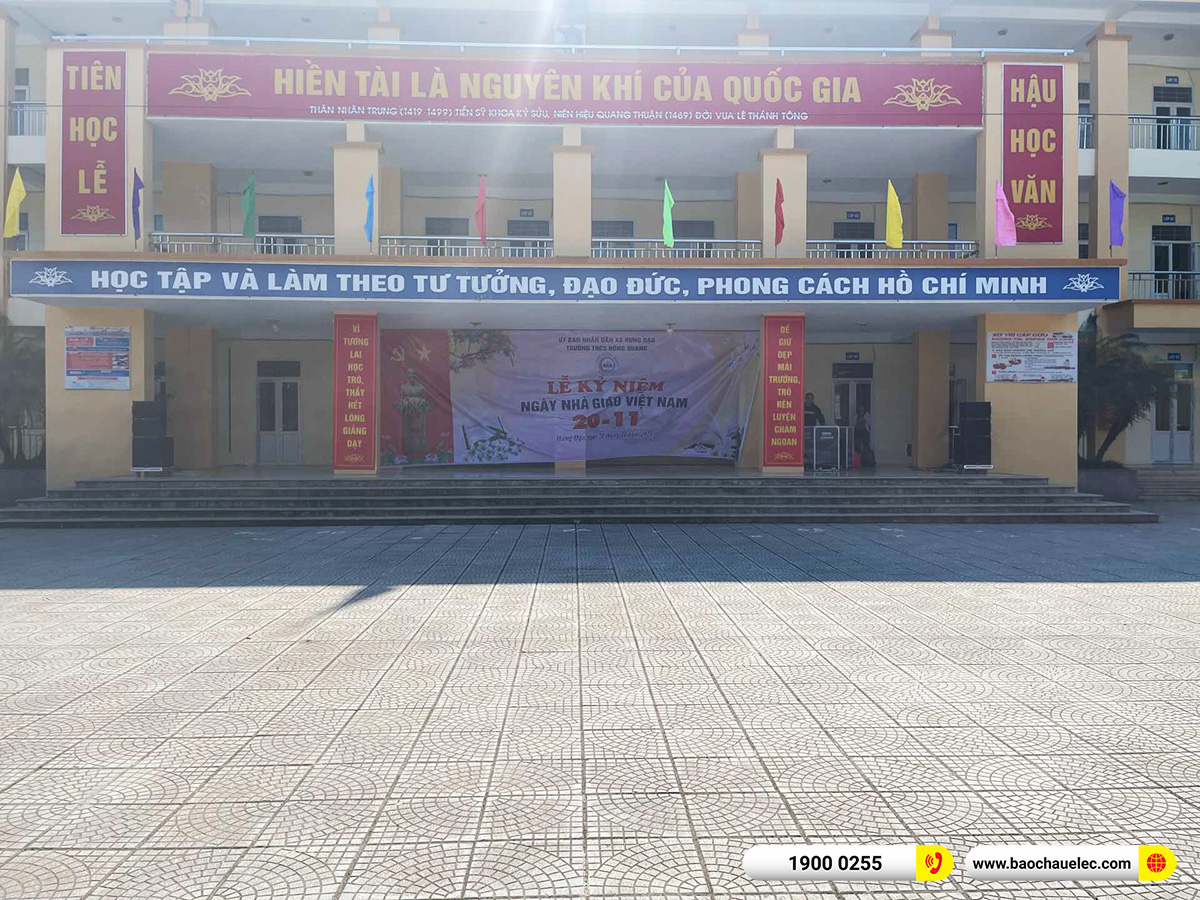 Lắp đặt d&agrave;n &acirc;m thanh hội trường, s&acirc;n khấu trị gi&aacute; hơn 72tr cho nh&agrave; h&agrave;ng Ng&ocirc;i Sao tại Th&aacute;i B&igrave;nh 