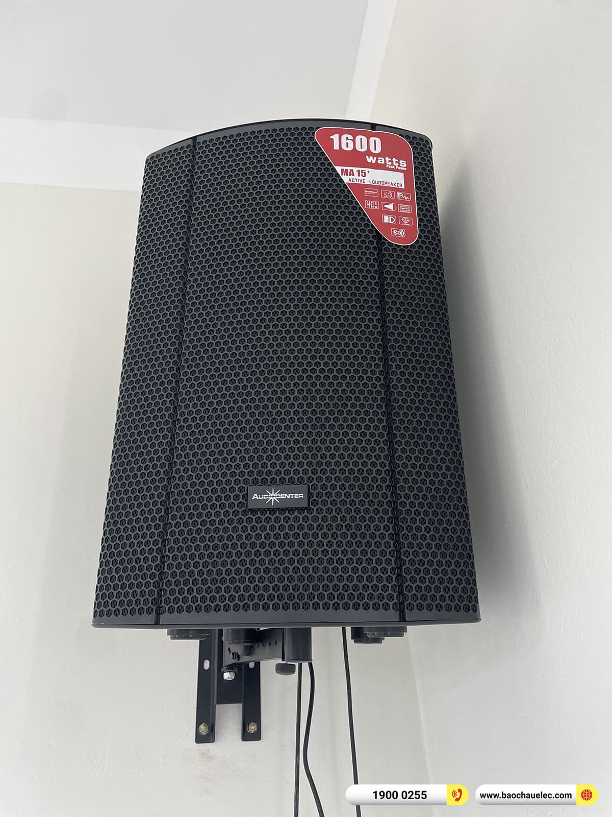 Lắp đặt d&agrave;n &acirc;m thanh Audiocenter cho trường học tại Sơn T&acirc;y - H&agrave; Nội 