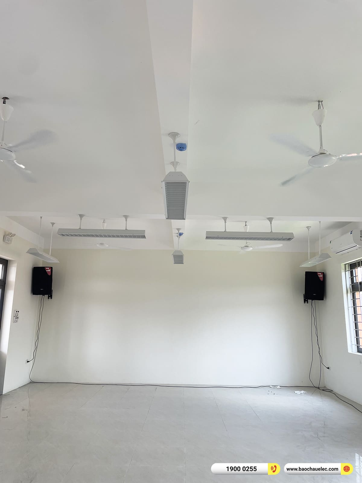 Lắp đặt d&agrave;n &acirc;m thanh Audiocenter cho trường học tại Sơn T&acirc;y - H&agrave; Nội 