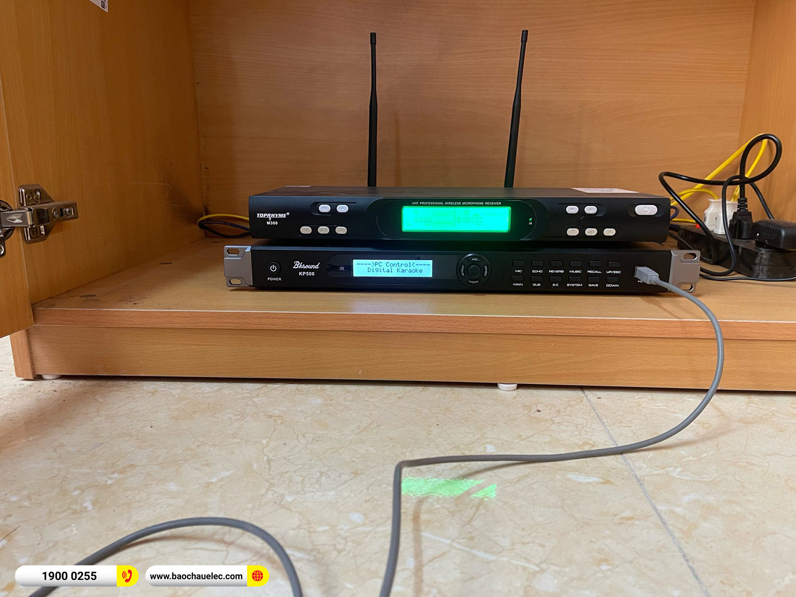 d&agrave;n &acirc;m thanh hội trường Audiocenter cho Trường TH S&ocirc;ng Đ&agrave; tại H&ograve;a B&igrave;nh