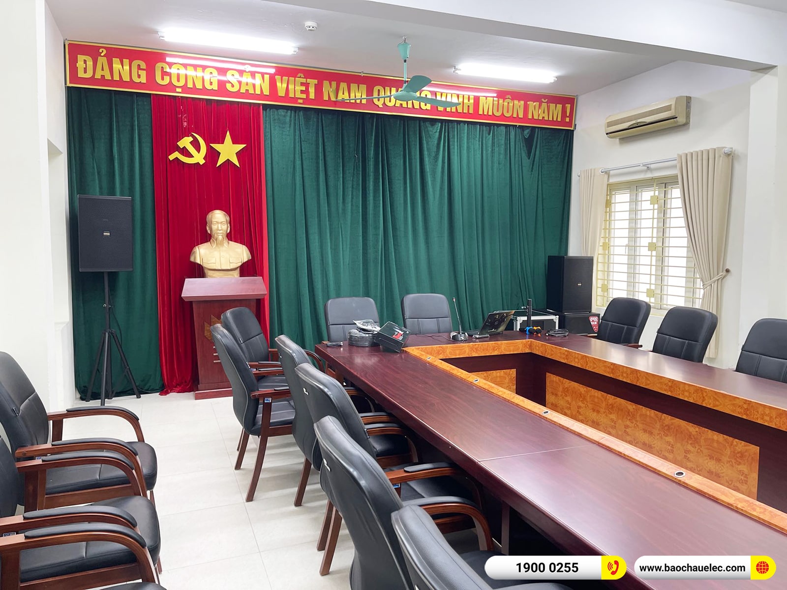 d&agrave;n &acirc;m thanh hội trường Domus cho UBND Phường Thanh Xu&acirc;n Nam tại H&agrave; Nội 