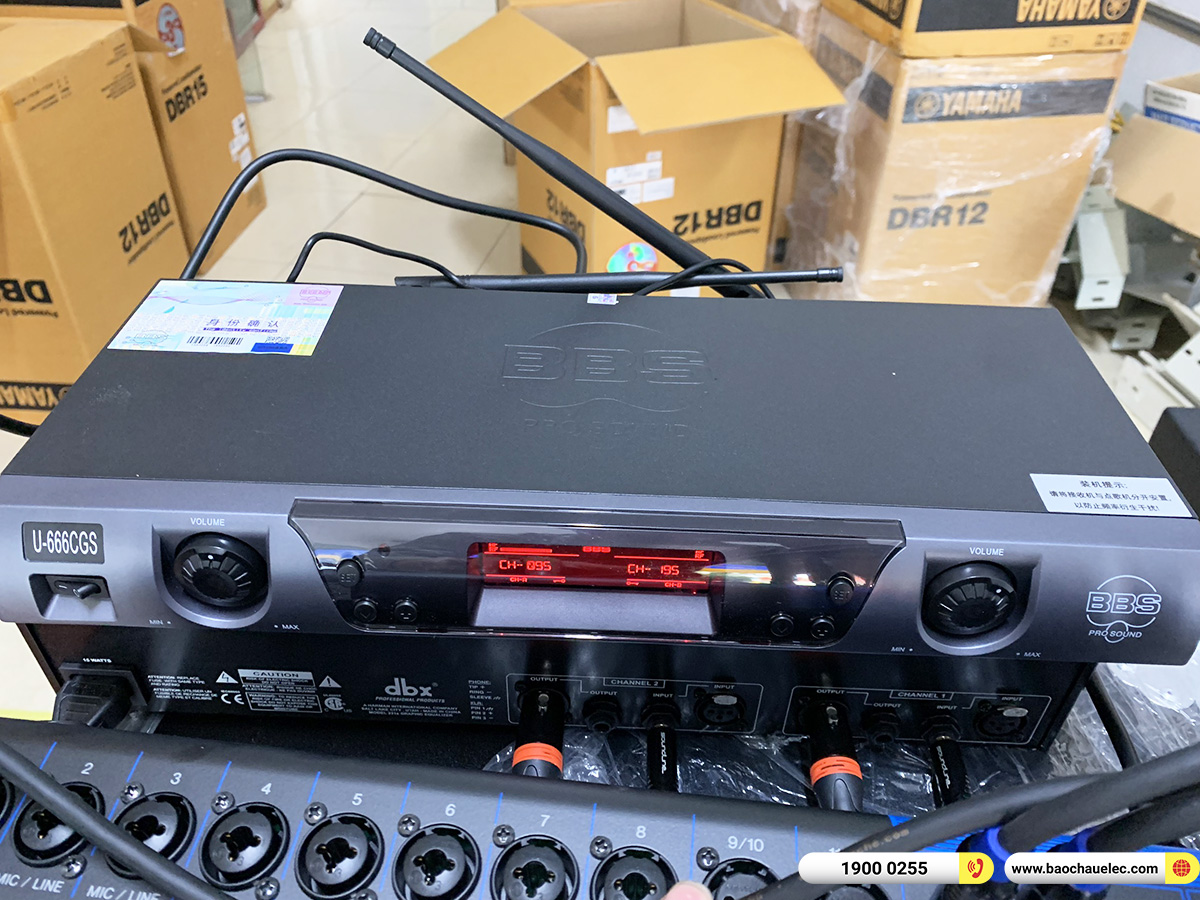 Lắp đặt d&agrave;n &acirc;m thanh hội trường Yamaha cho C&ocirc;ng ty TNHH MTV TM v&agrave; PT C&ocirc;ng nghệ Minh Hiếu ở H&agrave; Nội