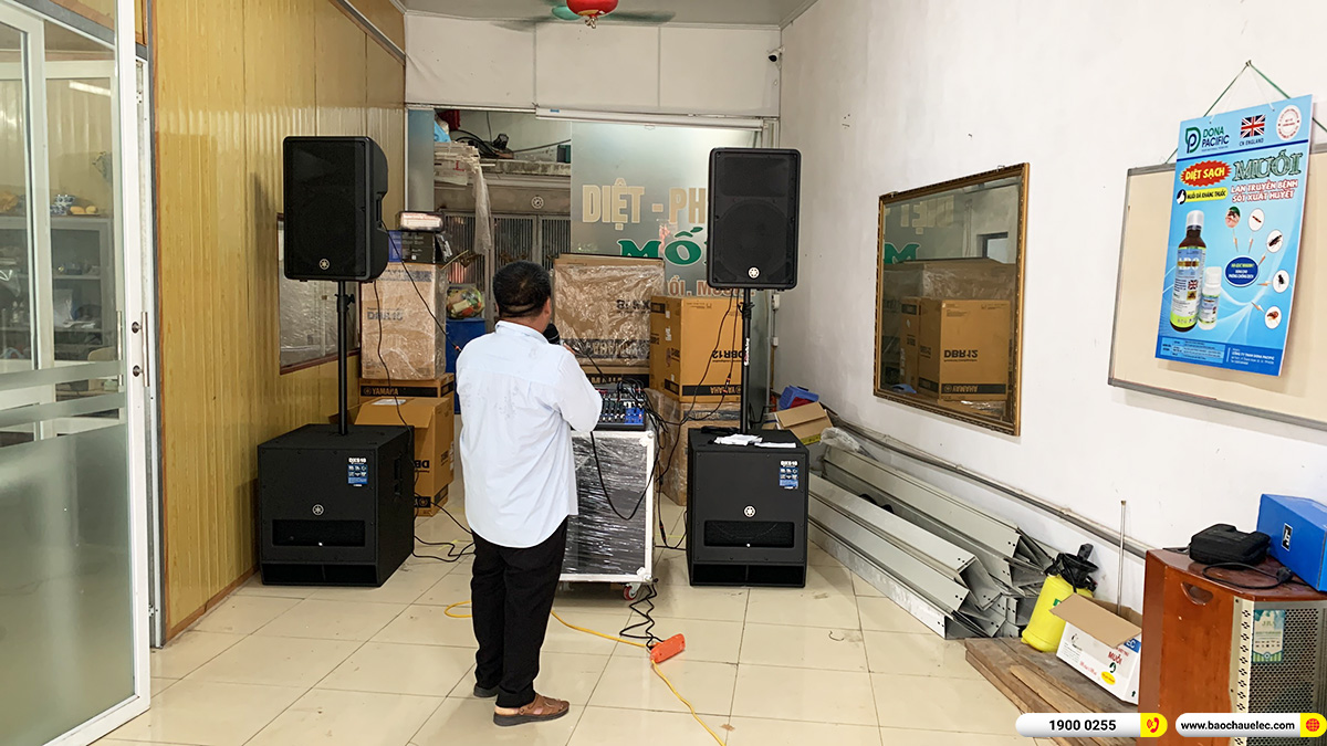 Lắp đặt d&agrave;n &acirc;m thanh hội trường Yamaha cho C&ocirc;ng ty TNHH MTV TM v&agrave; PT C&ocirc;ng nghệ Minh Hiếu ở H&agrave; Nội