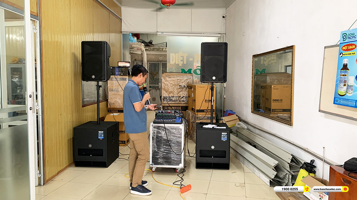 Lắp đặt d&agrave;n &acirc;m thanh hội trường Yamaha cho C&ocirc;ng ty TNHH MTV TM v&agrave; PT C&ocirc;ng nghệ Minh Hiếu ở H&agrave; Nội