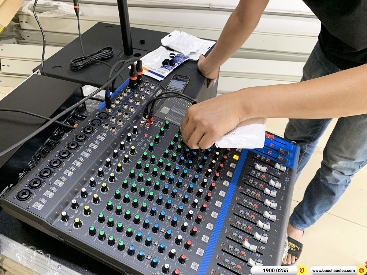 Lắp đặt d&agrave;n &acirc;m thanh hội trường Yamaha cho C&ocirc;ng ty TNHH MTV TM v&agrave; PT C&ocirc;ng nghệ Minh Hiếu ở H&agrave; Nội