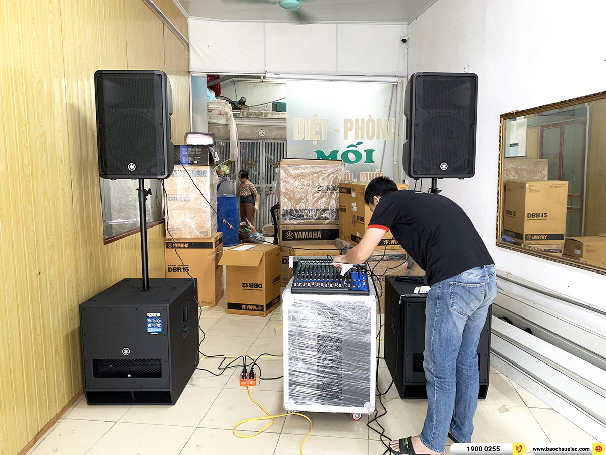 Lắp đặt d&agrave;n &acirc;m thanh hội trường Yamaha cho C&ocirc;ng ty TNHH MTV TM v&agrave; PT C&ocirc;ng nghệ Minh Hiếu ở H&agrave; Nội
