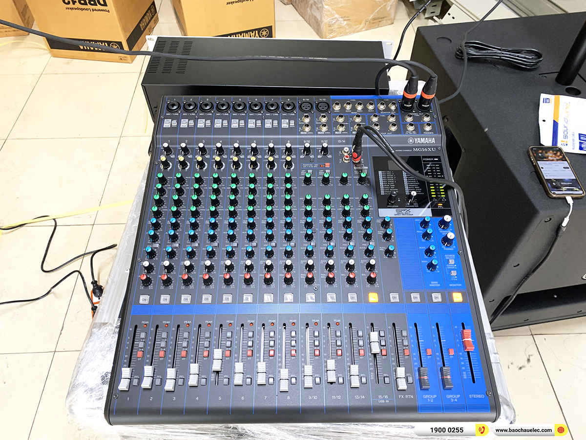 Lắp đặt d&agrave;n &acirc;m thanh hội trường Yamaha cho C&ocirc;ng ty TNHH MTV TM v&agrave; PT C&ocirc;ng nghệ Minh Hiếu ở H&agrave; Nội