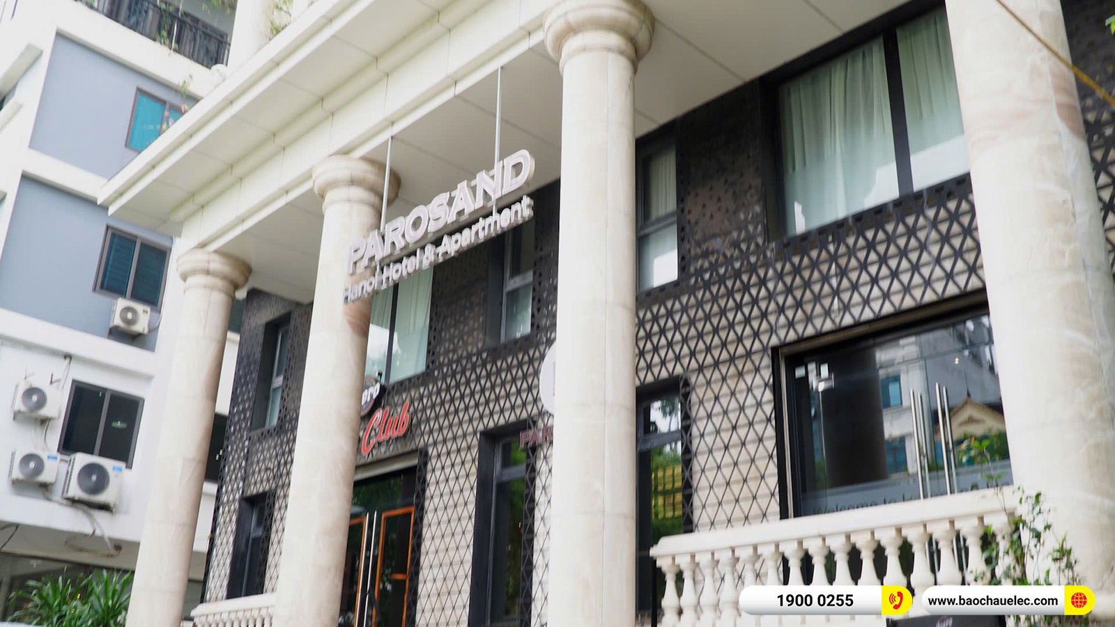 Lắp đặt d&agrave;n &acirc;m thanh RCF cho Kh&aacute;ch sạn Parosand Hanoi Hotel tại H&agrave; Nội 