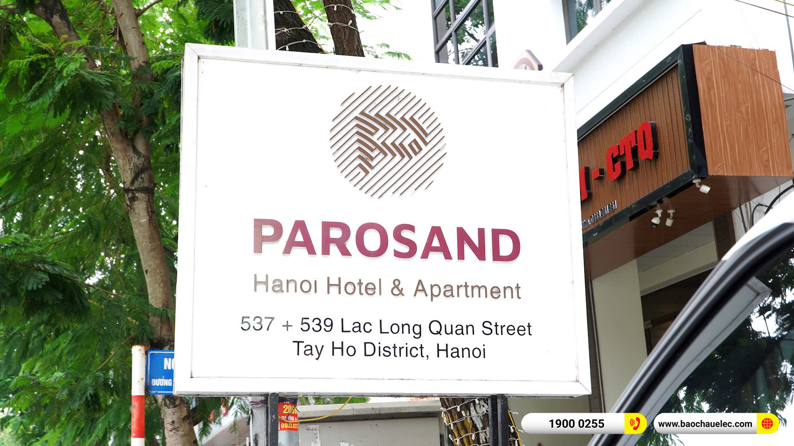 Lắp đặt d&agrave;n &acirc;m thanh RCF cho Kh&aacute;ch sạn Parosand Hanoi Hotel tại H&agrave; Nội 