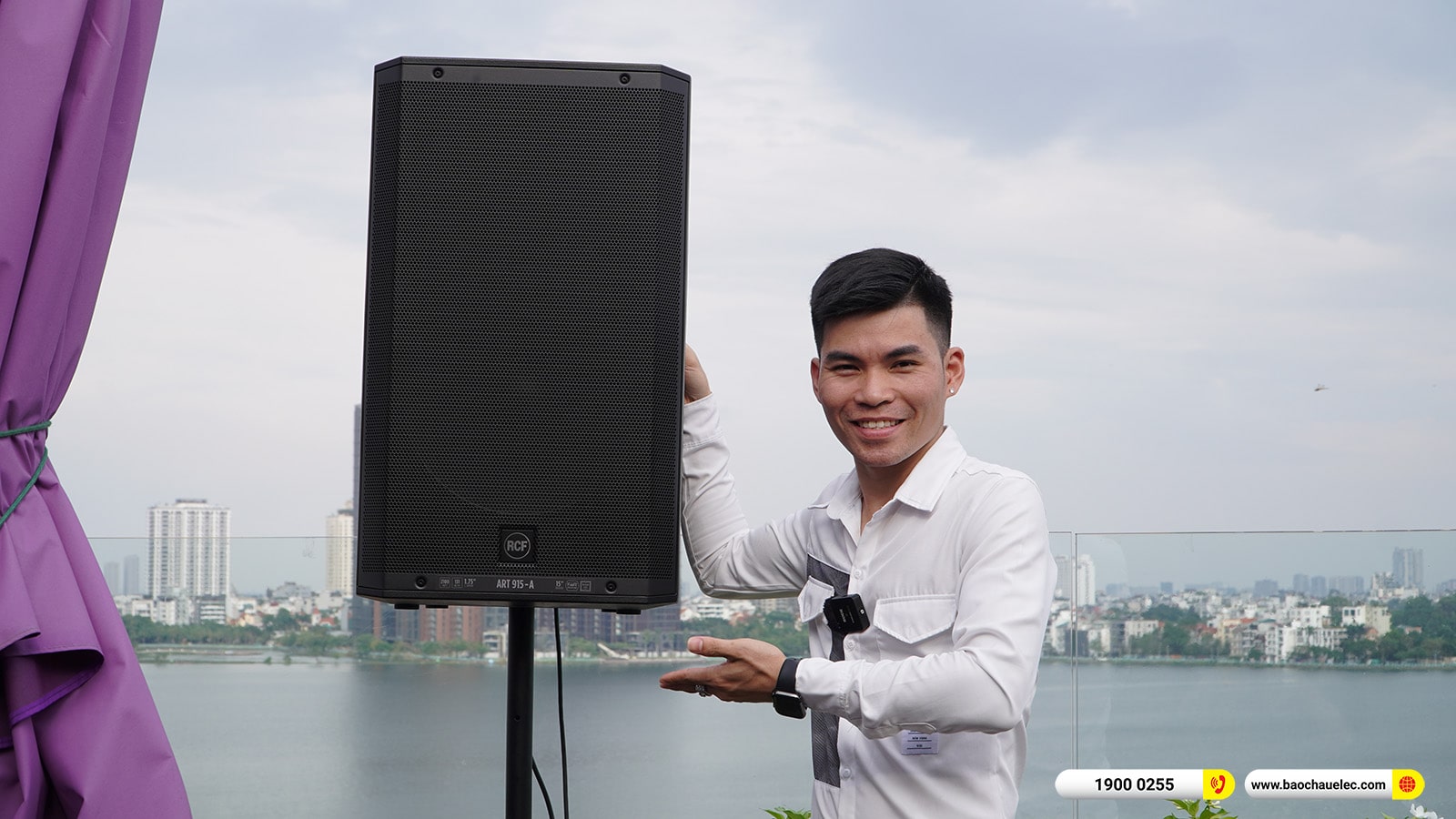 Lắp đặt d&agrave;n &acirc;m thanh RCF cho Kh&aacute;ch sạn Parosand Hanoi Hotel tại H&agrave; Nội 