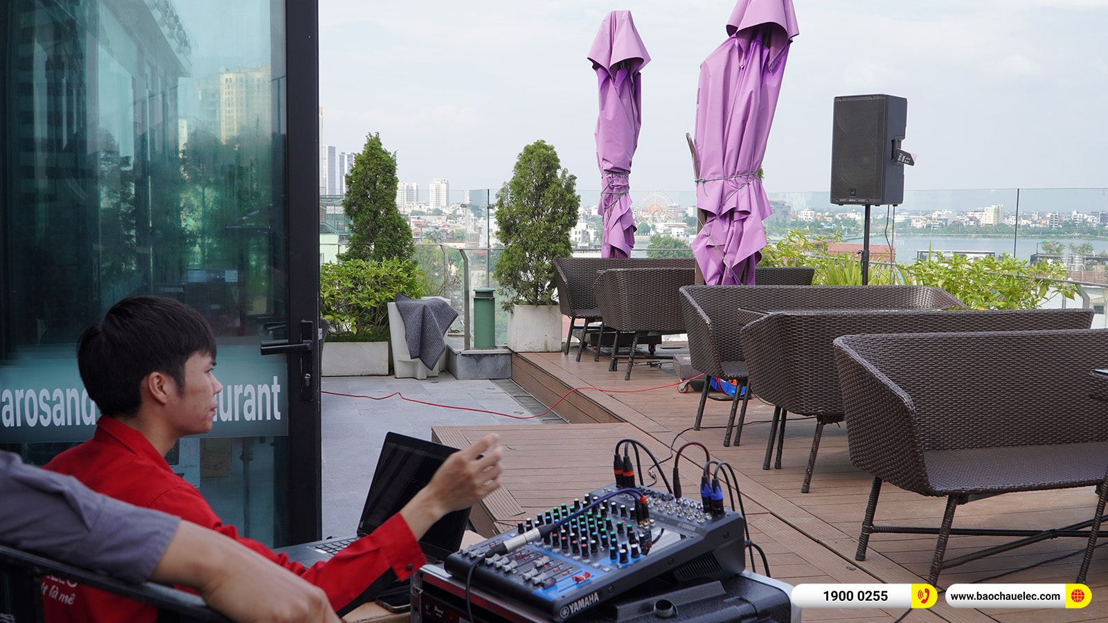 Lắp đặt d&agrave;n &acirc;m thanh RCF cho Kh&aacute;ch sạn Parosand Hanoi Hotel tại H&agrave; Nội 