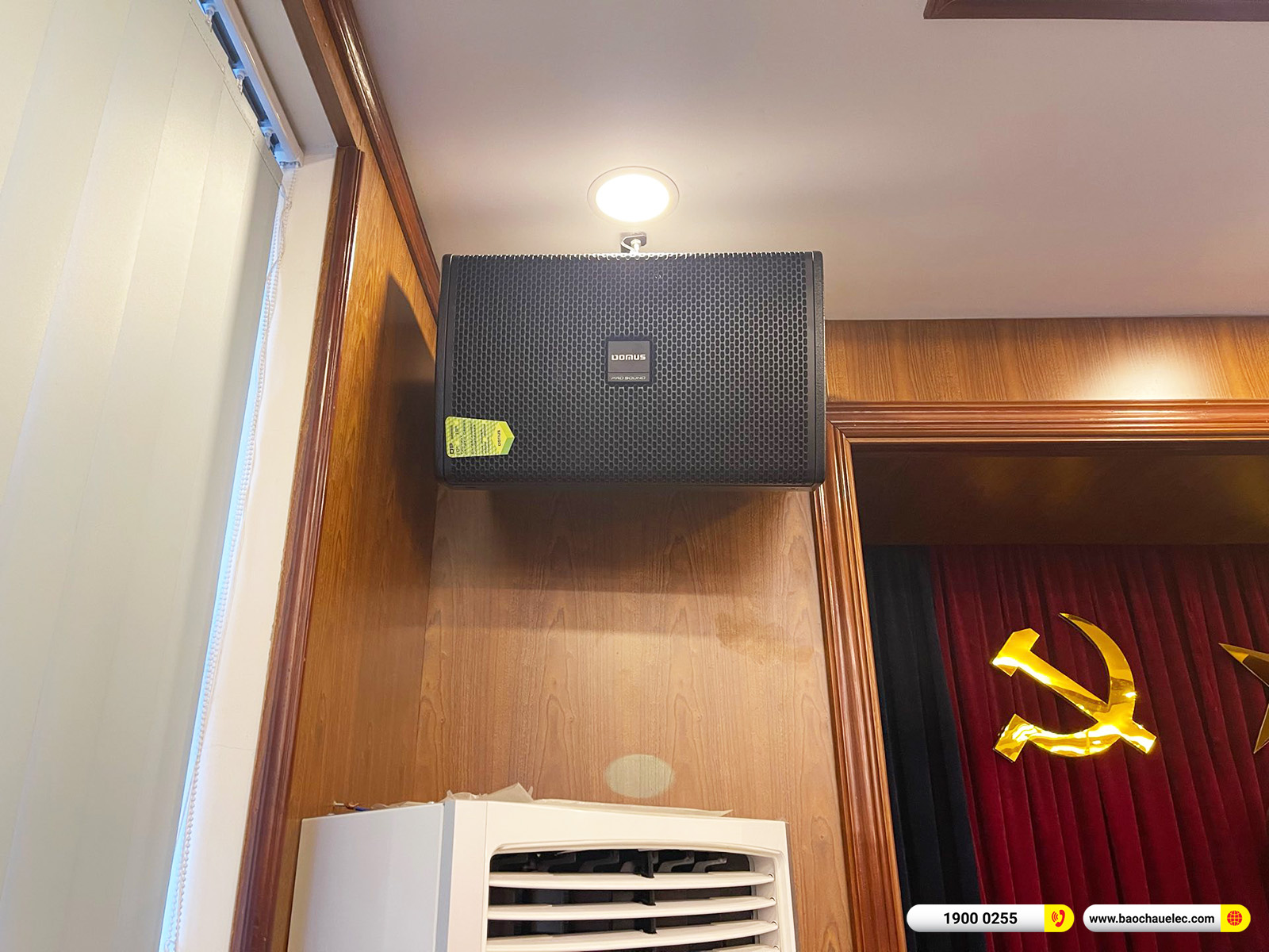 Lắp đặt d&agrave;n &acirc;m thanh hội trường Domus cho Li&ecirc;n đo&agrave;n Luật sư Việt Nam