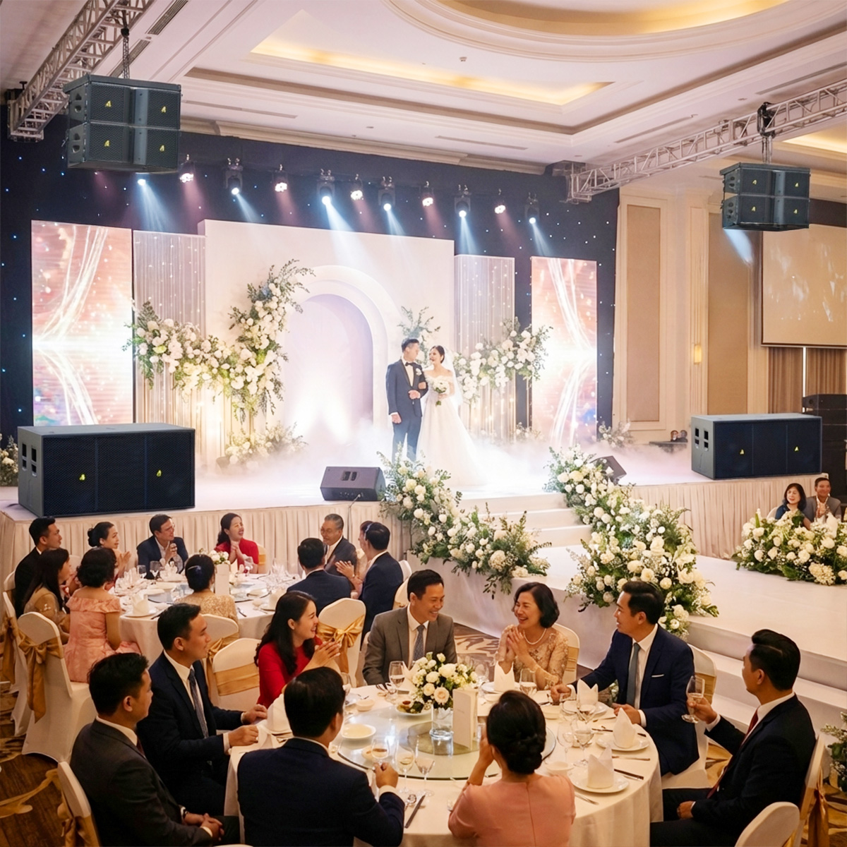 Dàn Âm Thanh Line Array 2 Way Passive Actpro 20