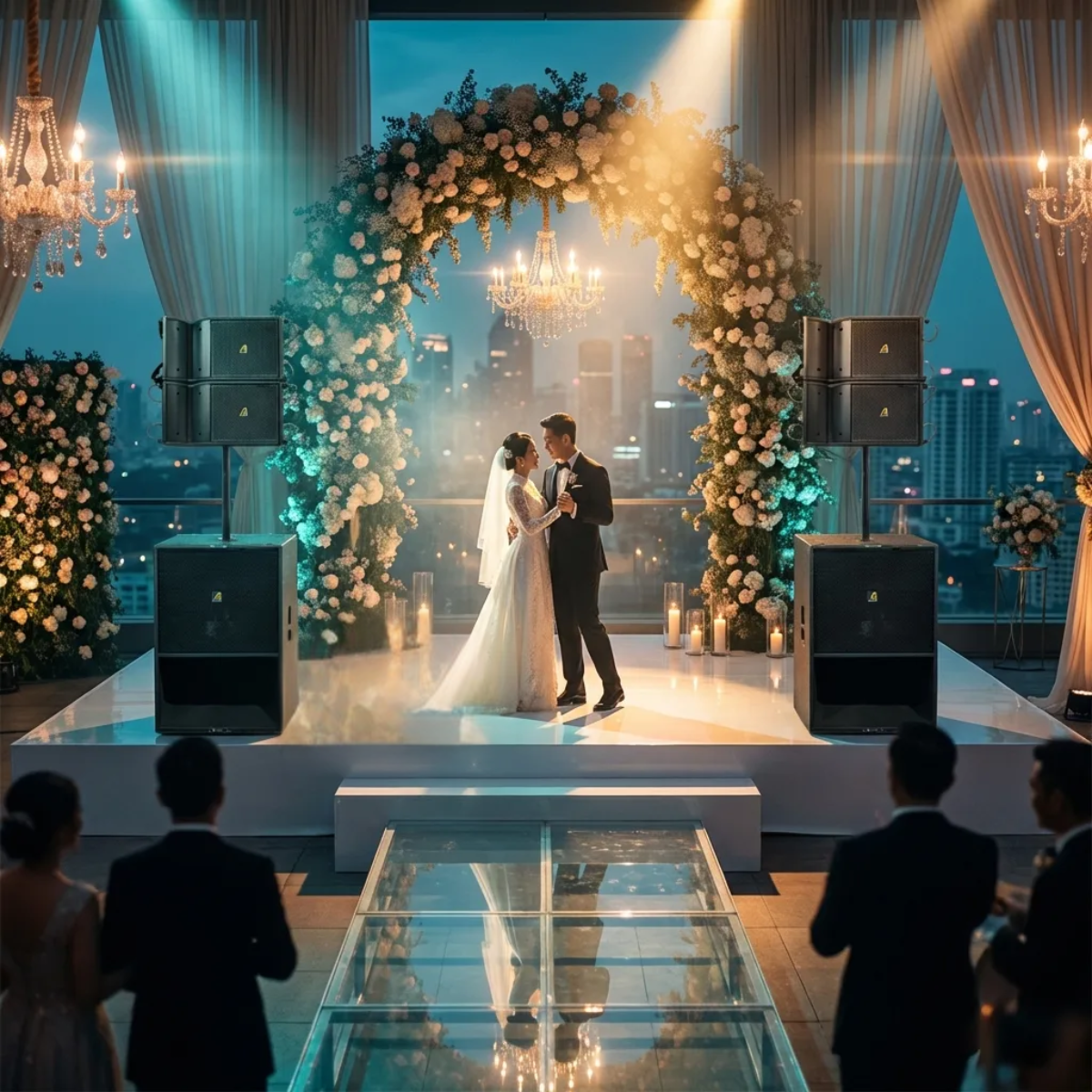 Dàn Âm Thanh Line Array Active Actpro 25 (Array Actpro A602, Alto Truemix 800FX, Bksound KP500, Bksound M200) - Hình 4