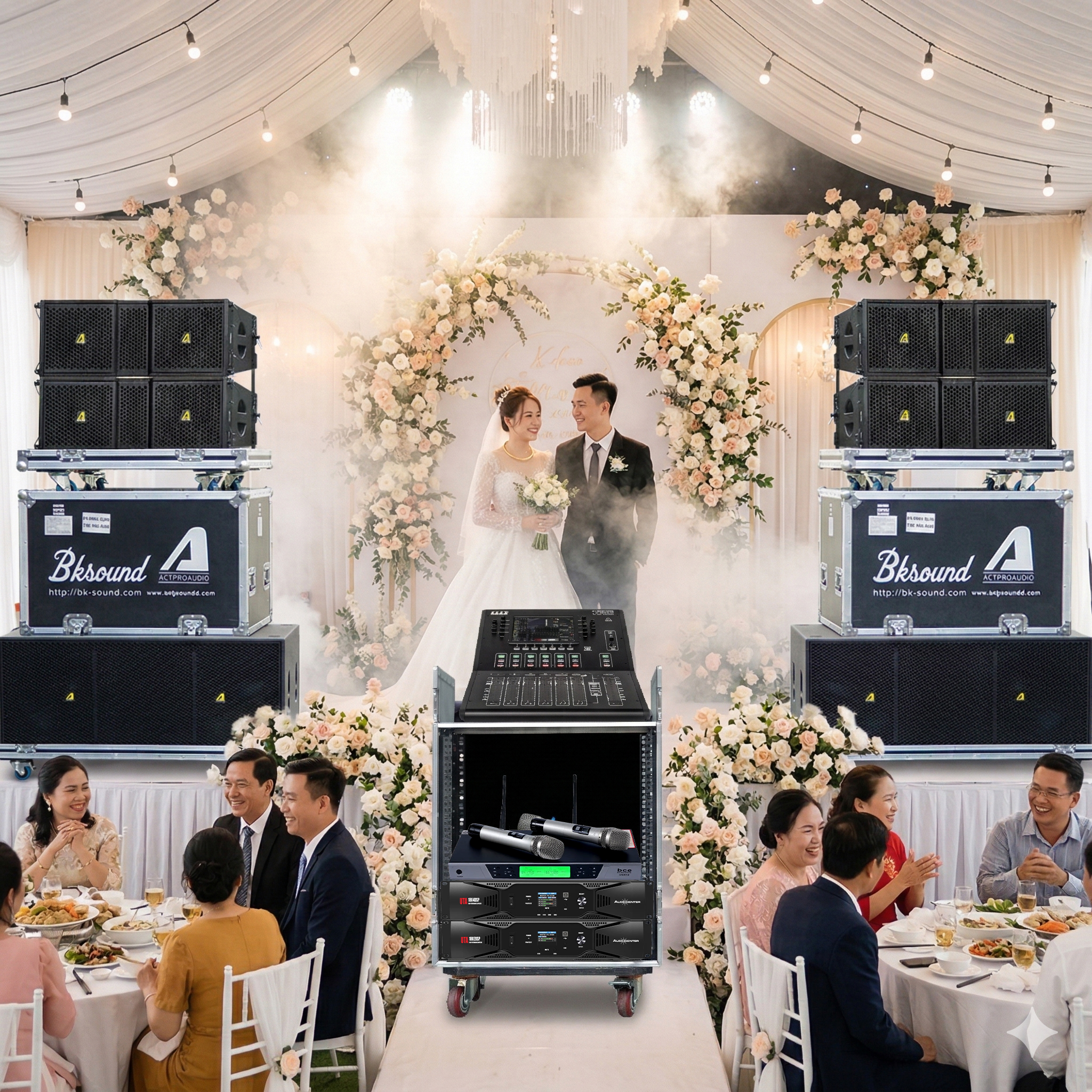 Dàn Âm Thanh Line Array 2 Way Passive Actpro 30
