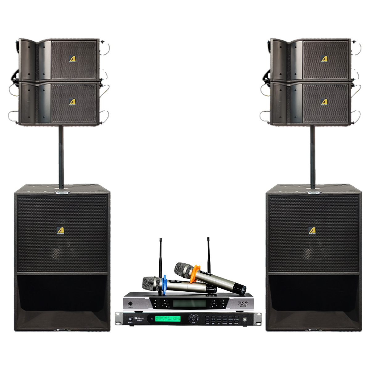 Dàn âm thanh Line Array Active Actpro A6F 05
