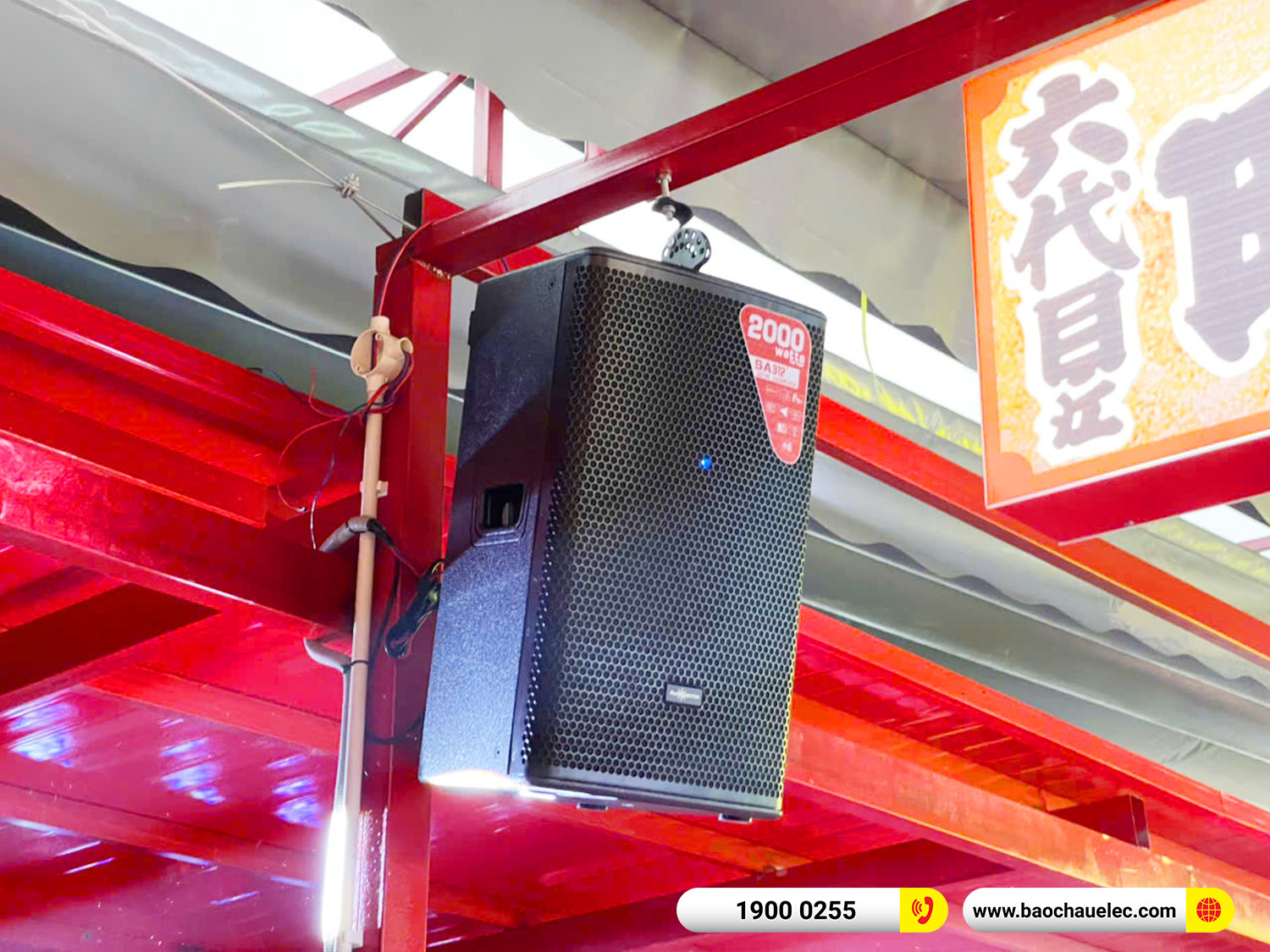 Lắp đặt d&agrave;n &acirc;m thanh nh&agrave; h&agrave;ng Audiocenter cho qu&aacute;n Panda Restaurant tại H&agrave; Nội