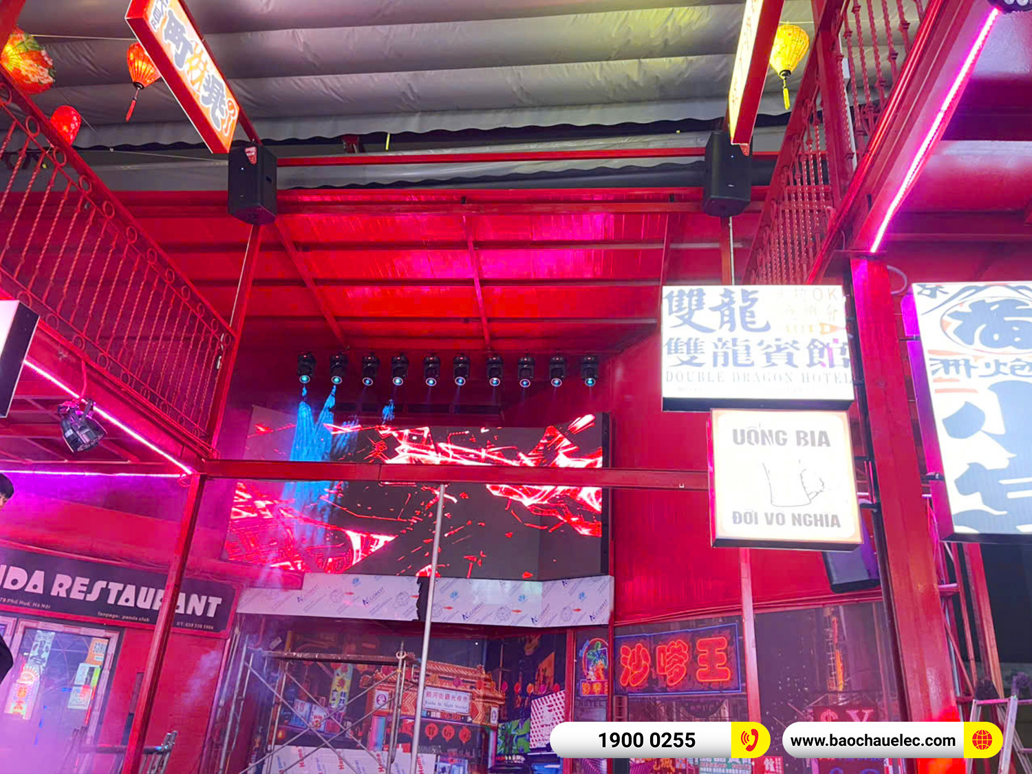 Lắp đặt d&agrave;n &acirc;m thanh nh&agrave; h&agrave;ng Audiocenter cho qu&aacute;n Panda Restaurant tại H&agrave; Nội