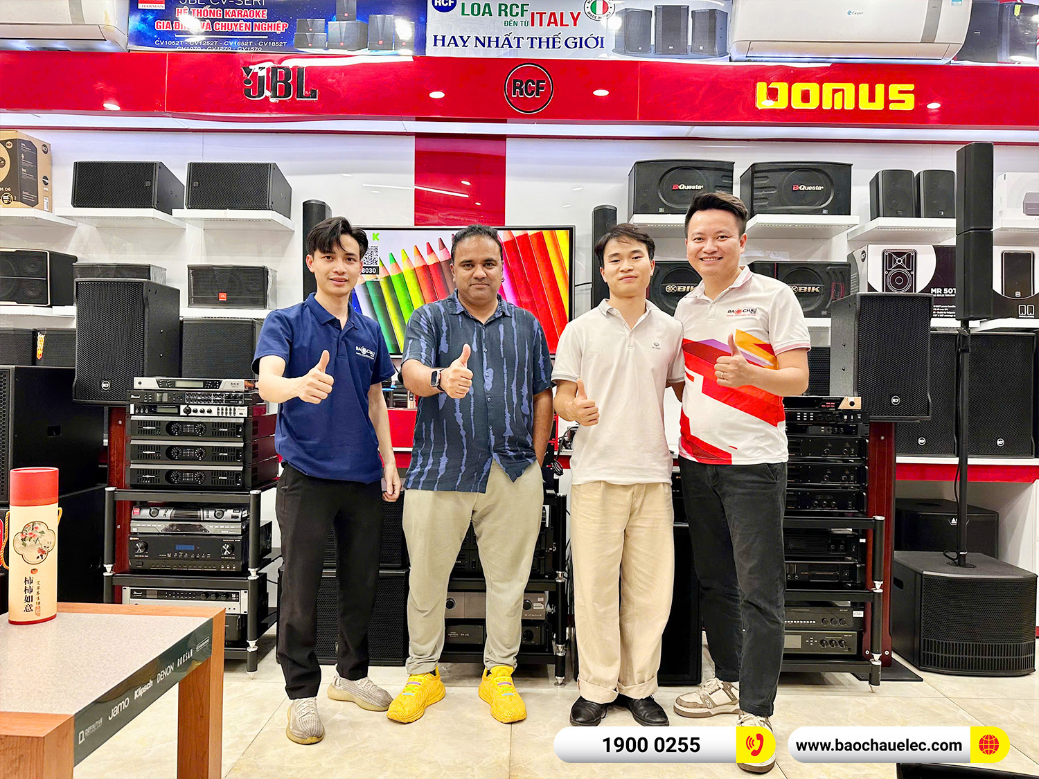Lắp đặt d&agrave;n &acirc;m thanh nh&agrave; h&agrave;ng Audiocenter cho qu&aacute;n Panda Restaurant tại H&agrave; Nội