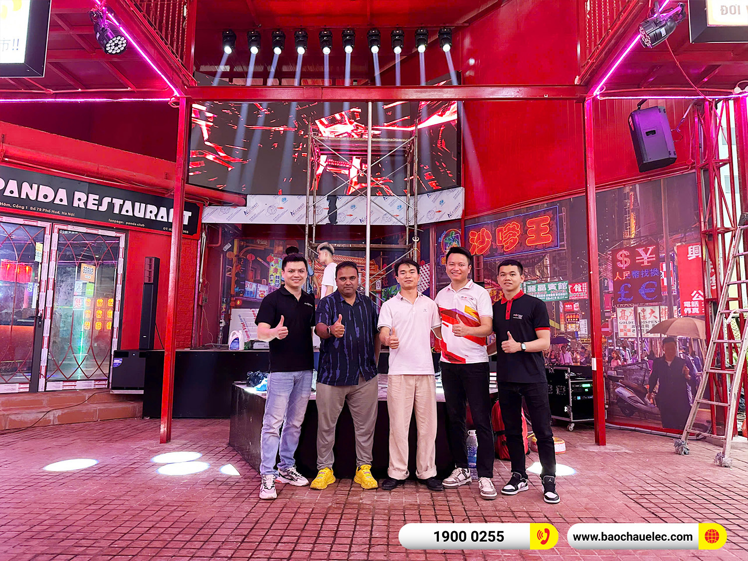 Lắp đặt d&agrave;n &acirc;m thanh nh&agrave; h&agrave;ng Audiocenter cho qu&aacute;n Panda Restaurant tại H&agrave; Nội