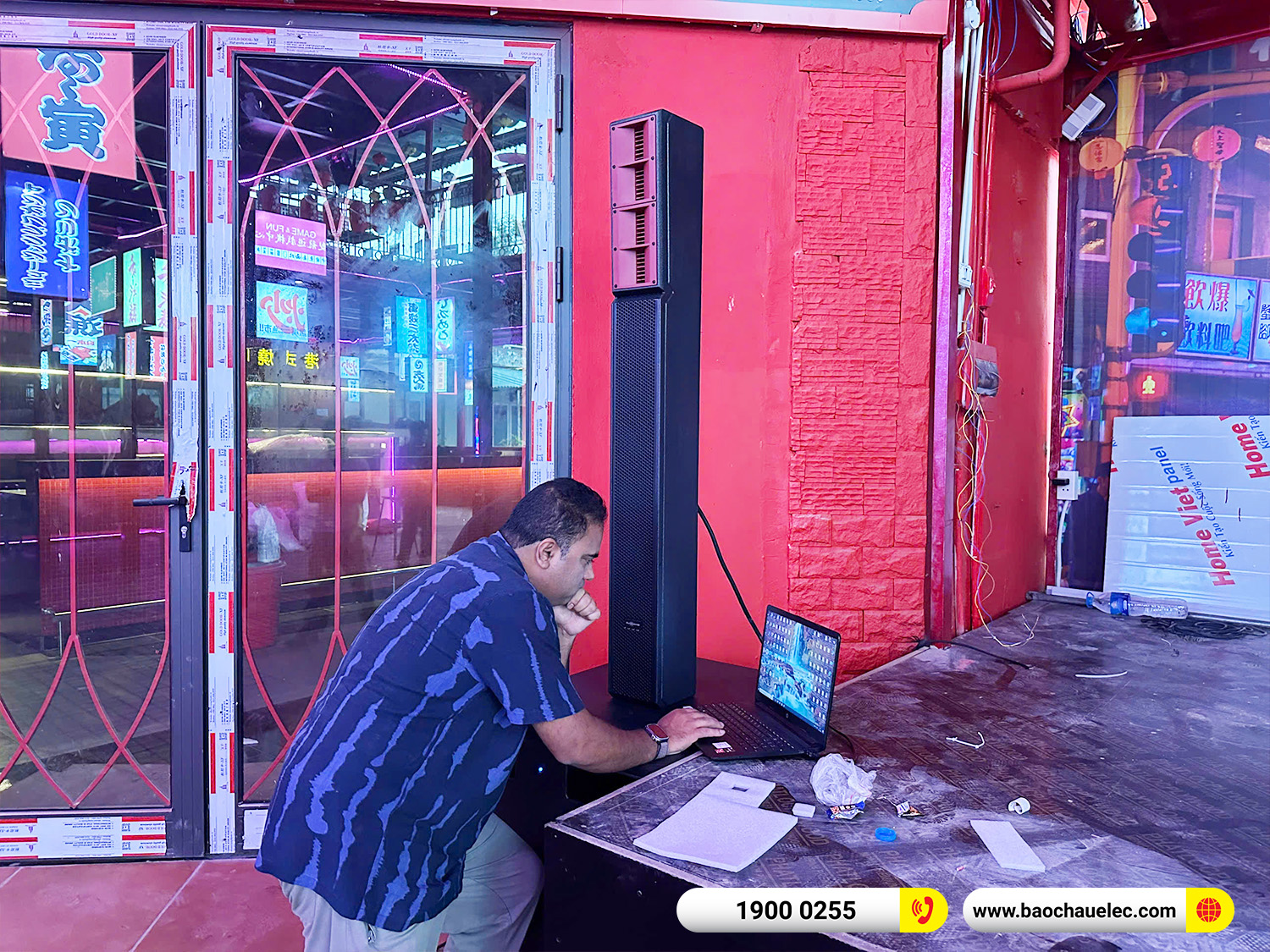 Lắp đặt d&agrave;n &acirc;m thanh nh&agrave; h&agrave;ng Audiocenter cho qu&aacute;n Panda Restaurant tại H&agrave; Nội