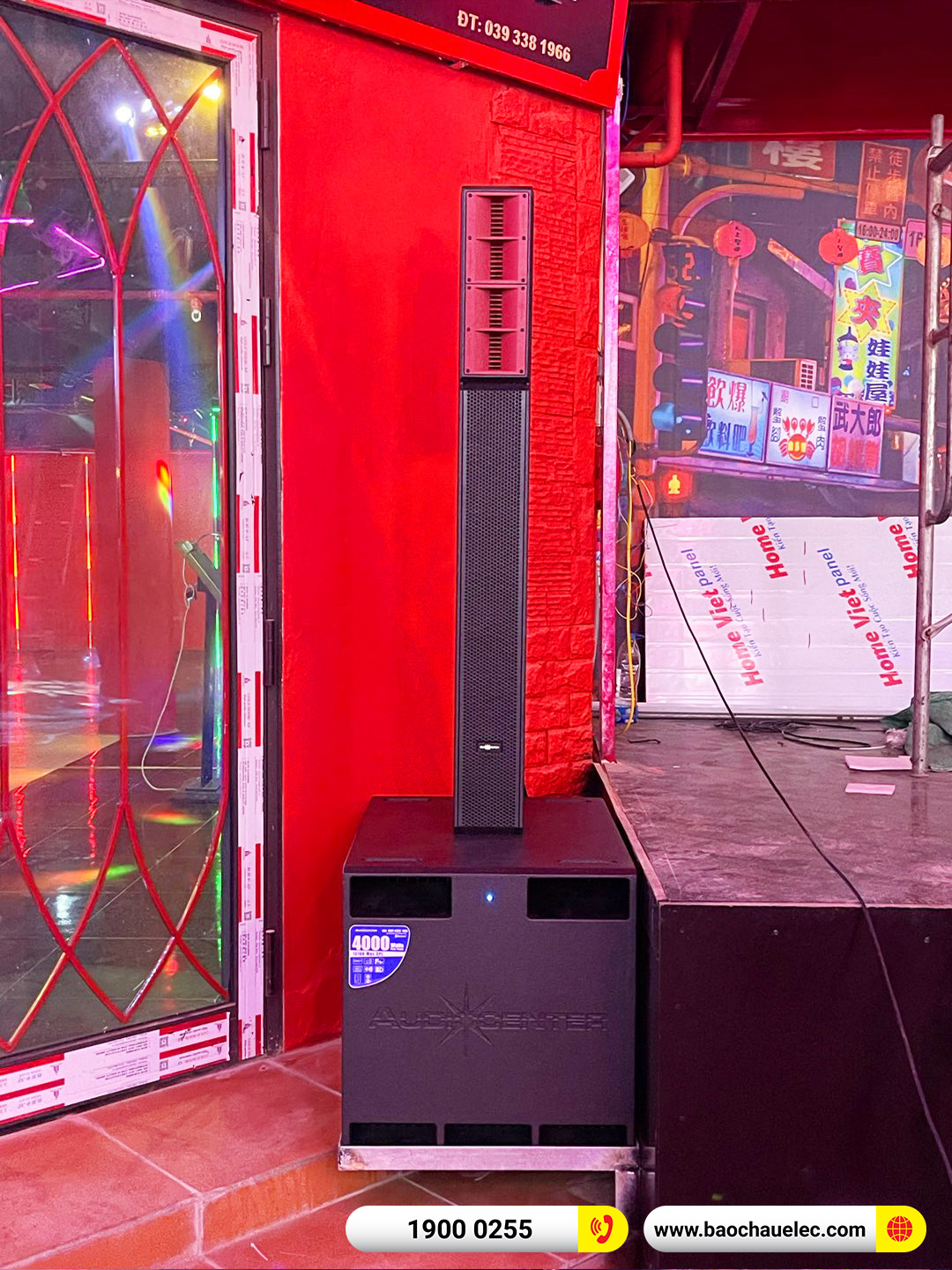 Lắp đặt d&agrave;n &acirc;m thanh nh&agrave; h&agrave;ng Audiocenter cho qu&aacute;n Panda Restaurant tại H&agrave; Nội