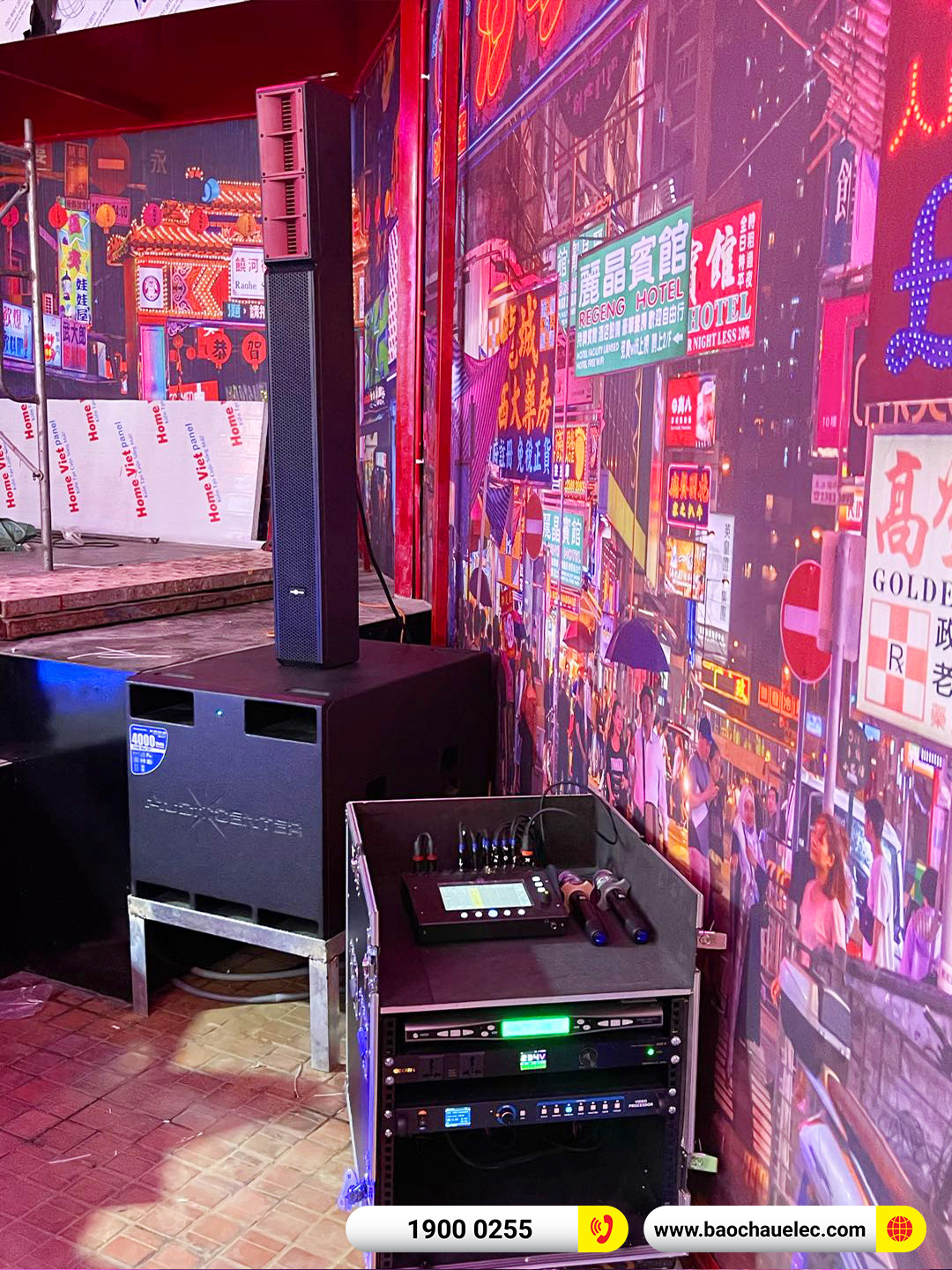 Lắp đặt d&agrave;n &acirc;m thanh nh&agrave; h&agrave;ng Audiocenter cho qu&aacute;n Panda Restaurant tại H&agrave; Nội