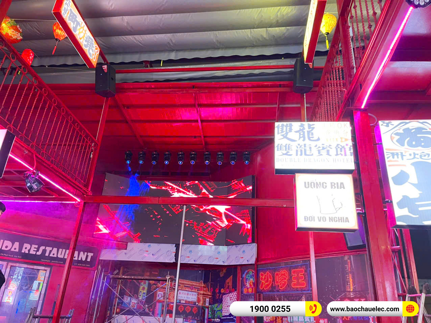 Lắp đặt d&agrave;n &acirc;m thanh nh&agrave; h&agrave;ng Audiocenter cho qu&aacute;n Panda Restaurant tại H&agrave; Nội