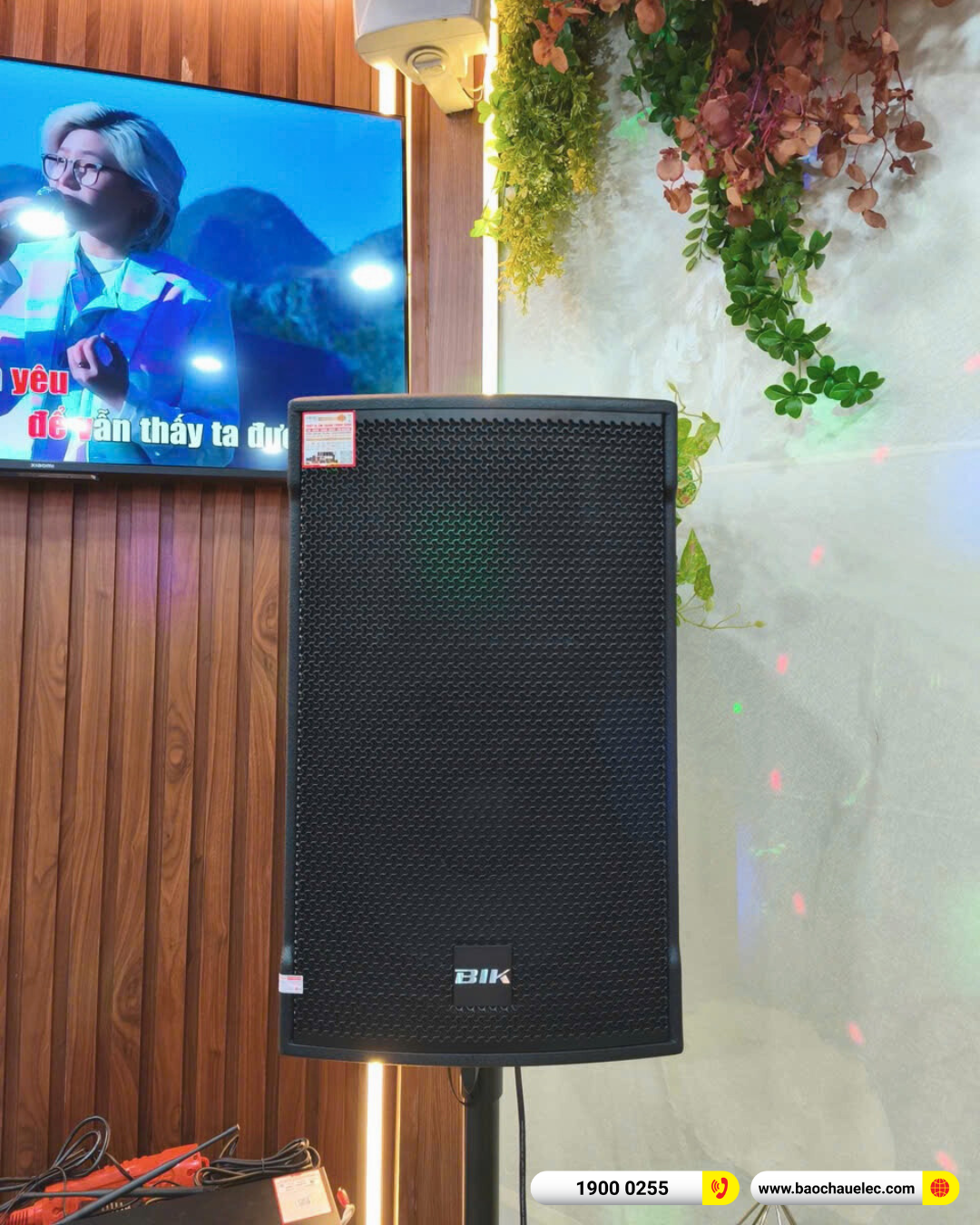 Lắp đặt d&agrave;n &acirc;m thanh nh&agrave; h&agrave;ng BIK gần 28tr cho ch&uacute; Hưng tại Bắc Ninh