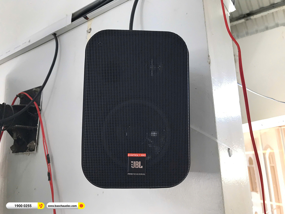 Lắp đặt d&agrave;n &acirc;m thanh JBL cho Nh&agrave; thờ H&ograve;a Lợi tại An Giang