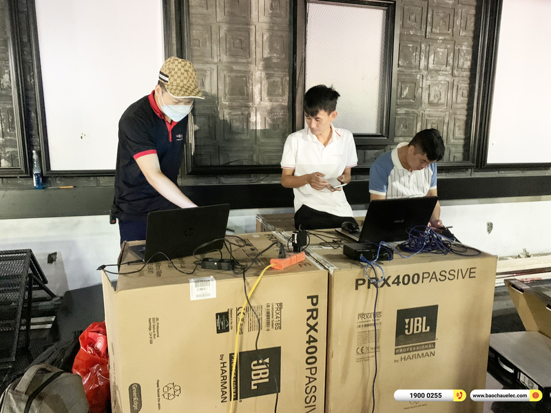 Lắp đặt d&agrave;n &acirc;m thanh hơn 446tr qu&aacute;n Buzz Lounge Hải Ph&ograve;ng
