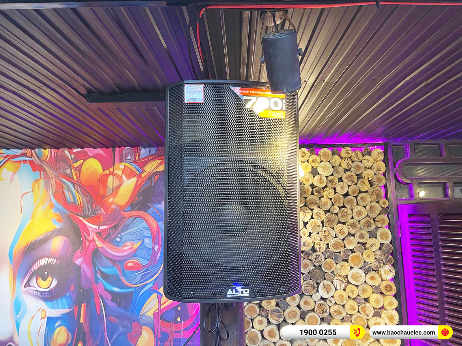 Lắp đặt d&agrave;n &acirc;m thanh Alto cho qu&aacute;n THE 1990 KAF&Eacute; tại Vũng T&agrave;u (Alto TX312, TS15S, JBL VM300, Live1604,&hellip;) 