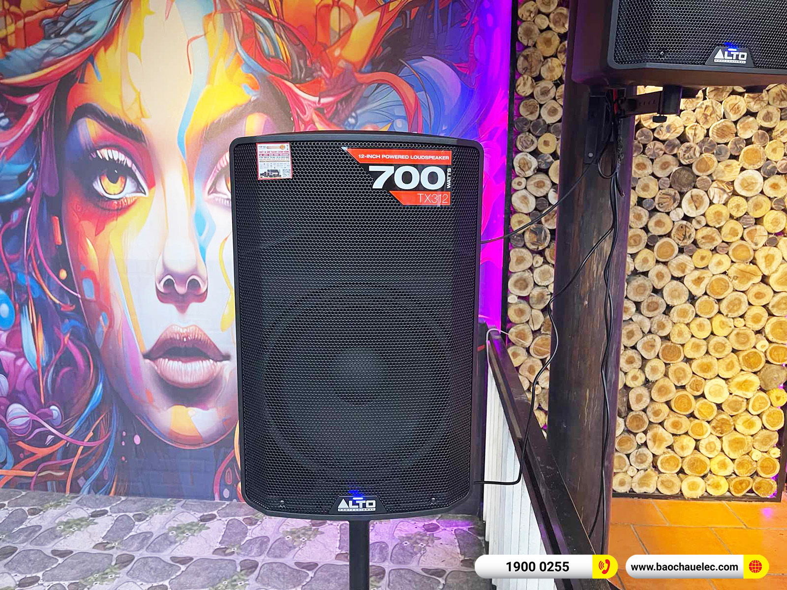 Lắp đặt d&agrave;n &acirc;m thanh Alto cho qu&aacute;n THE 1990 KAF&Eacute; tại Vũng T&agrave;u (Alto TX312, TS15S, JBL VM300, Live1604,&hellip;) 
