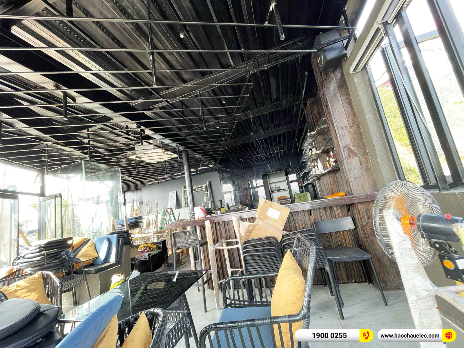 Lắp đặt d&agrave;n &acirc;m thanh BMB cho Qu&aacute;n Cafe Hải Đăng tại Quảng Ninh