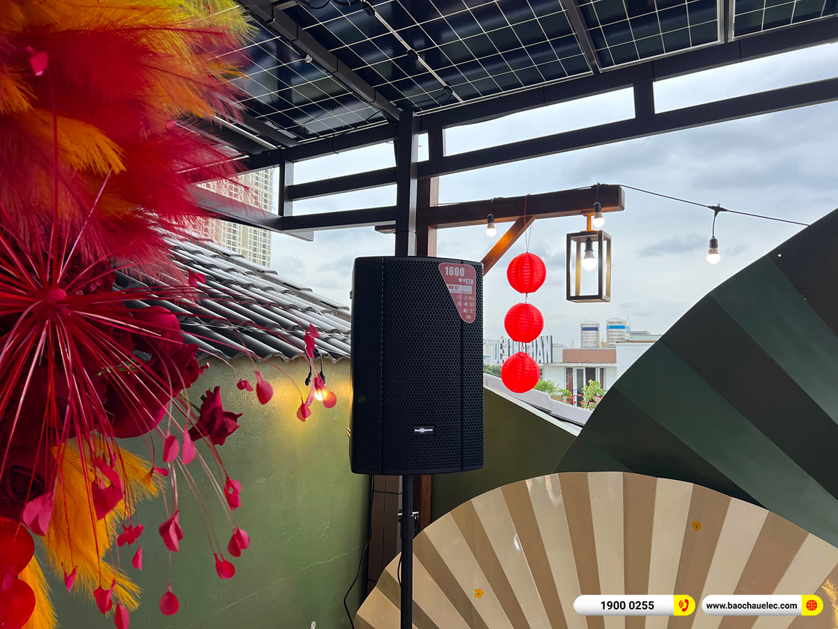 Lắp đặt dàn âm thanh Audiocenter hơn 36tr cho quán cafe Sooléa tại Hà Nội