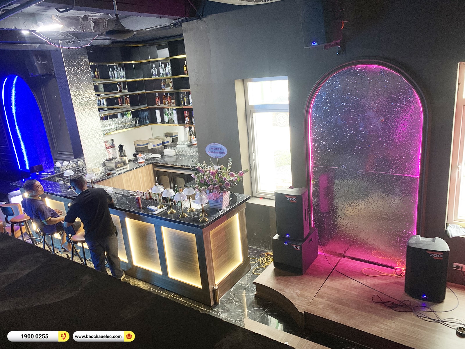 Lắp đặt d&agrave;n &acirc;m thanh Alto trị gi&aacute; hơn 83tr cho Qu&aacute;n Louge tại H&agrave; Nội