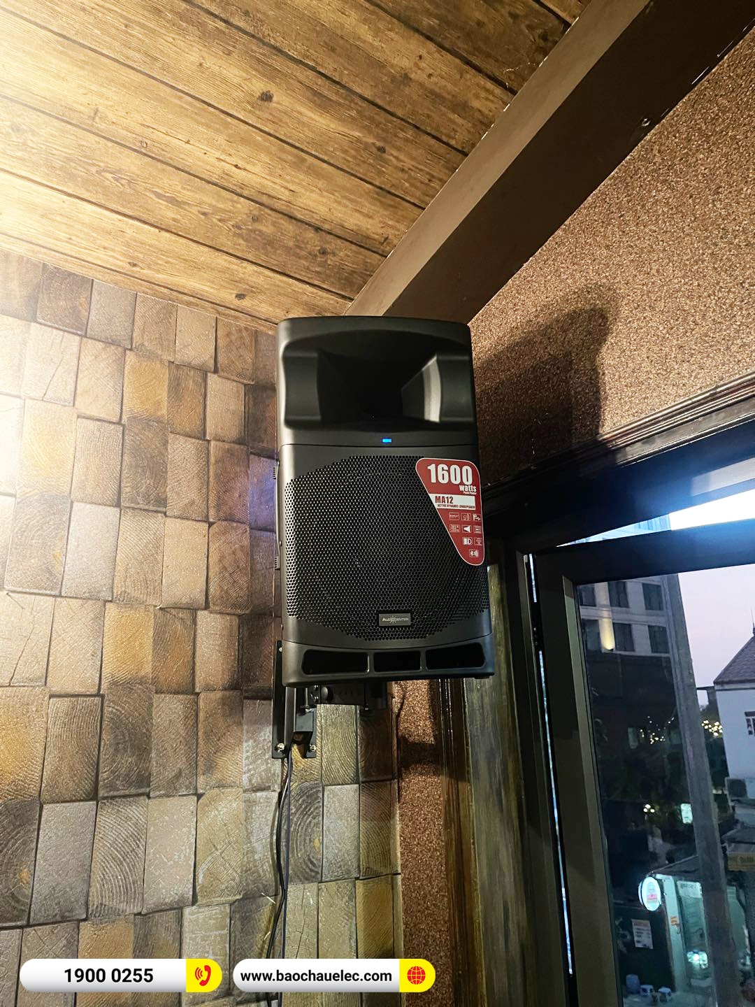Lắp đặt dàn âm thanh quán pub Audiocenter cho chị Jenny tại Ha Nội