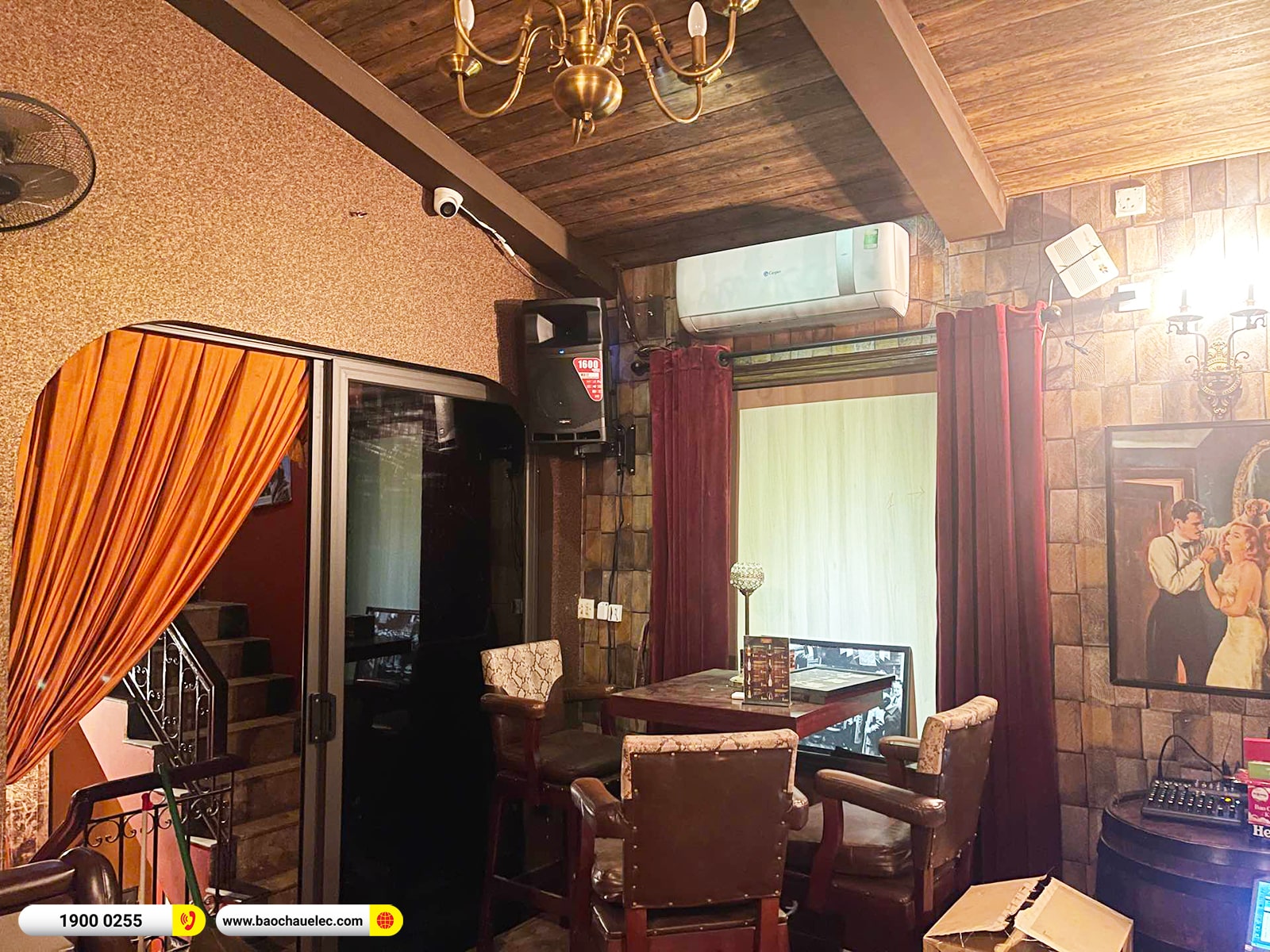 Lắp đặt dàn âm thanh quán pub Audiocenter cho chị Jenny tại Ha Nội
