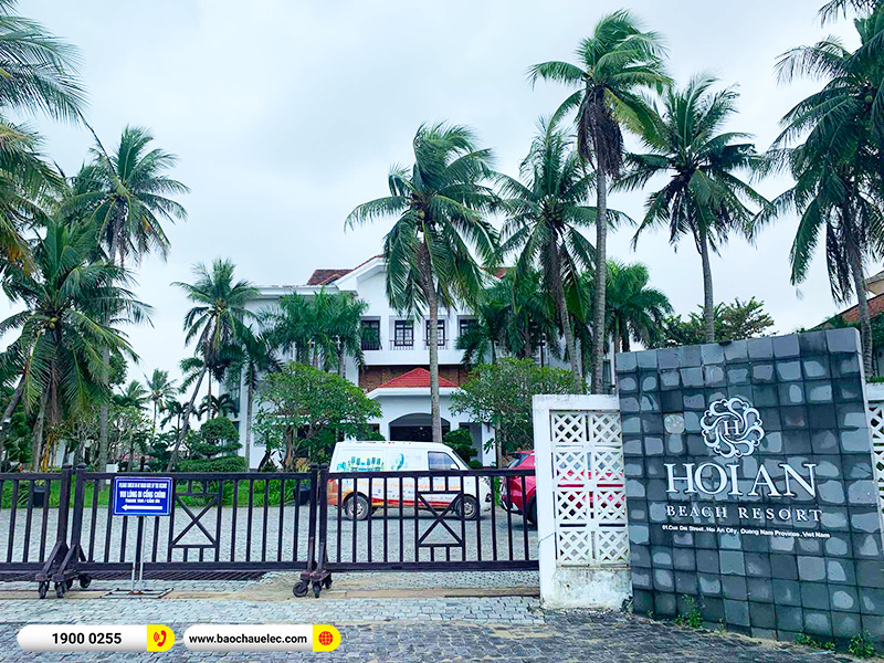 Lắp đặt d&agrave;n &acirc;m thanh hơn 61tr cho Hội An Beach Resort tại Quảng Nam (JBL CV1570, VM840A, KX180A, VIP6000)