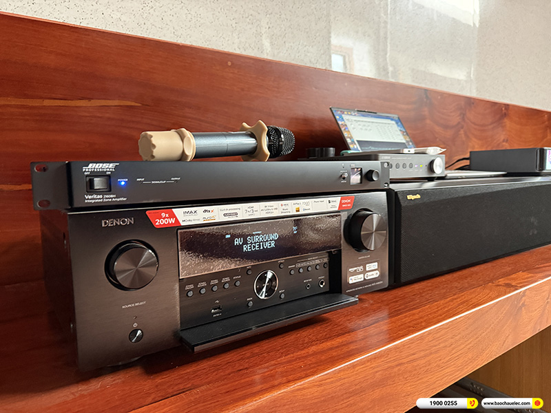 Lắp đặt hệ thống &acirc;m thanh s&acirc;n vườn, nhạc nền + n&acirc;ng cấp ph&ograve;ng karaoke, phim 