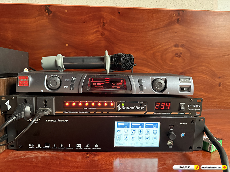 Lắp đặt hệ thống &acirc;m thanh s&acirc;n vườn, nhạc nền + n&acirc;ng cấp ph&ograve;ng karaoke, phim 