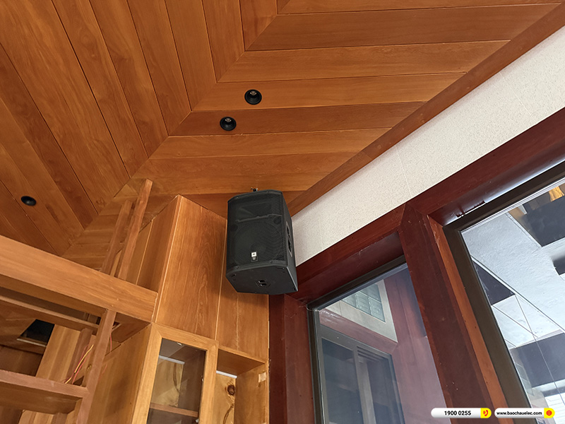 Lắp đặt hệ thống &acirc;m thanh s&acirc;n vườn, nhạc nền + n&acirc;ng cấp ph&ograve;ng karaoke, phim 