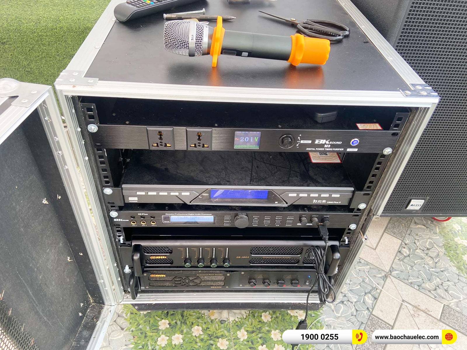 Lắp đặt d&agrave;n &acirc;m thanh sự kiện, đ&aacute;m cưới Domus gần 39tr cho anh Thịnh tại Hải Ph&ograve;ng