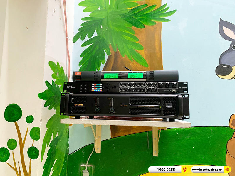 Lắp đặt d&agrave;n &acirc;m thanh gần 24tr cho Trường mầm non tại Đ&agrave; Nẵng (Denon DP-R212, CA-J602, DSP-9000 Plus)