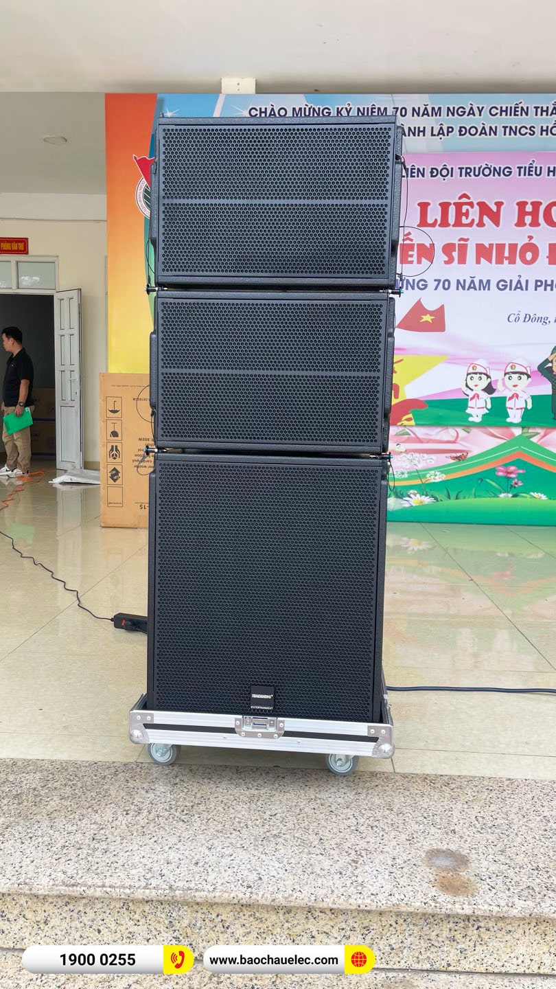 Lắp đặt d&agrave;n &acirc;m thanh gần 100tr cho trường TH Cổ Đ&ocirc;ng tại H&agrave; Nội