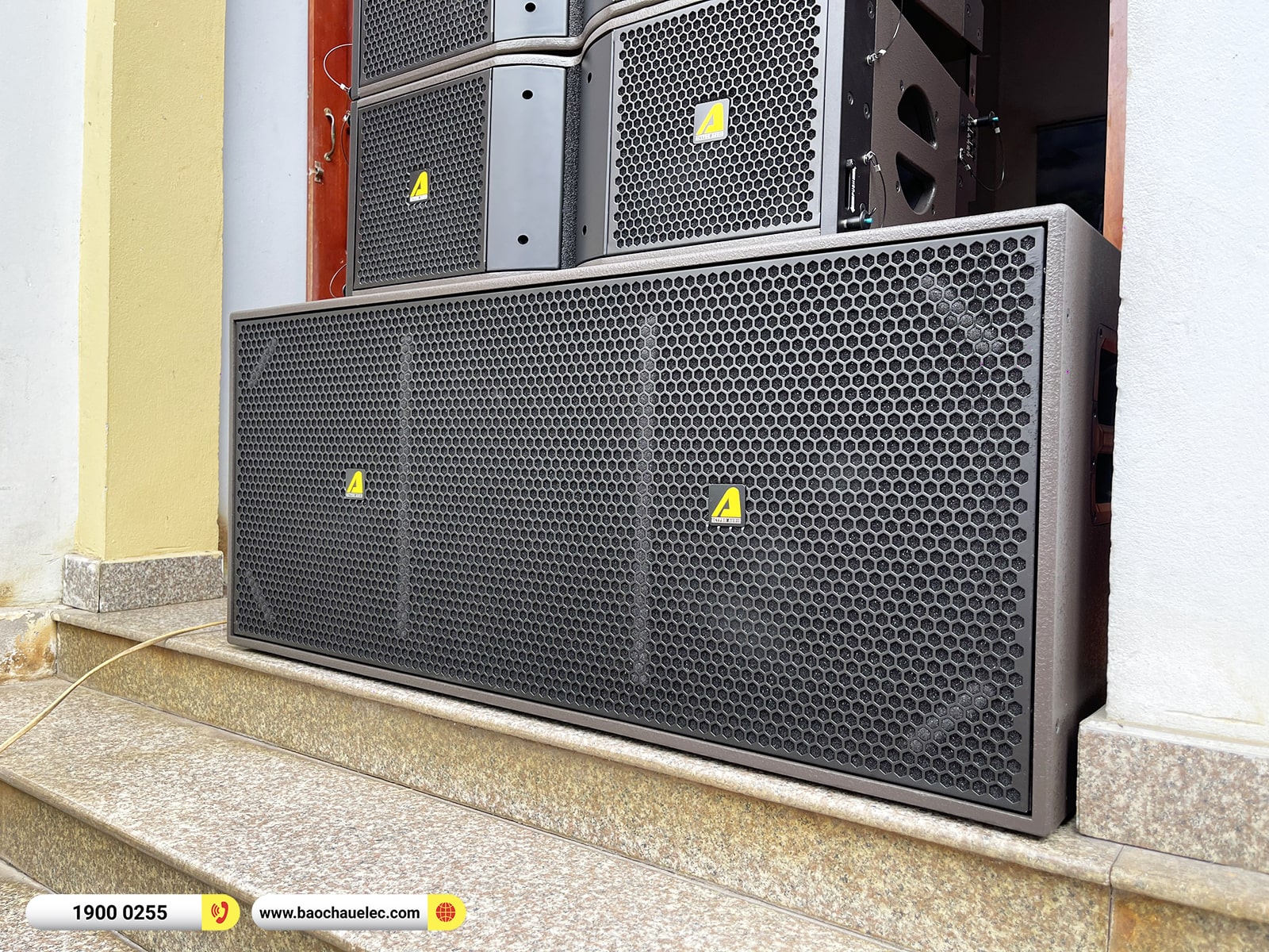 Lắp đặt d&agrave;n Line Array Actpro sự kiện, đ&aacute;m cưới gần 160tr cho anh Minh tại Bắc Ninh (Actpro KR212, KR28, DSP48, MG12XU,&hellip;) 