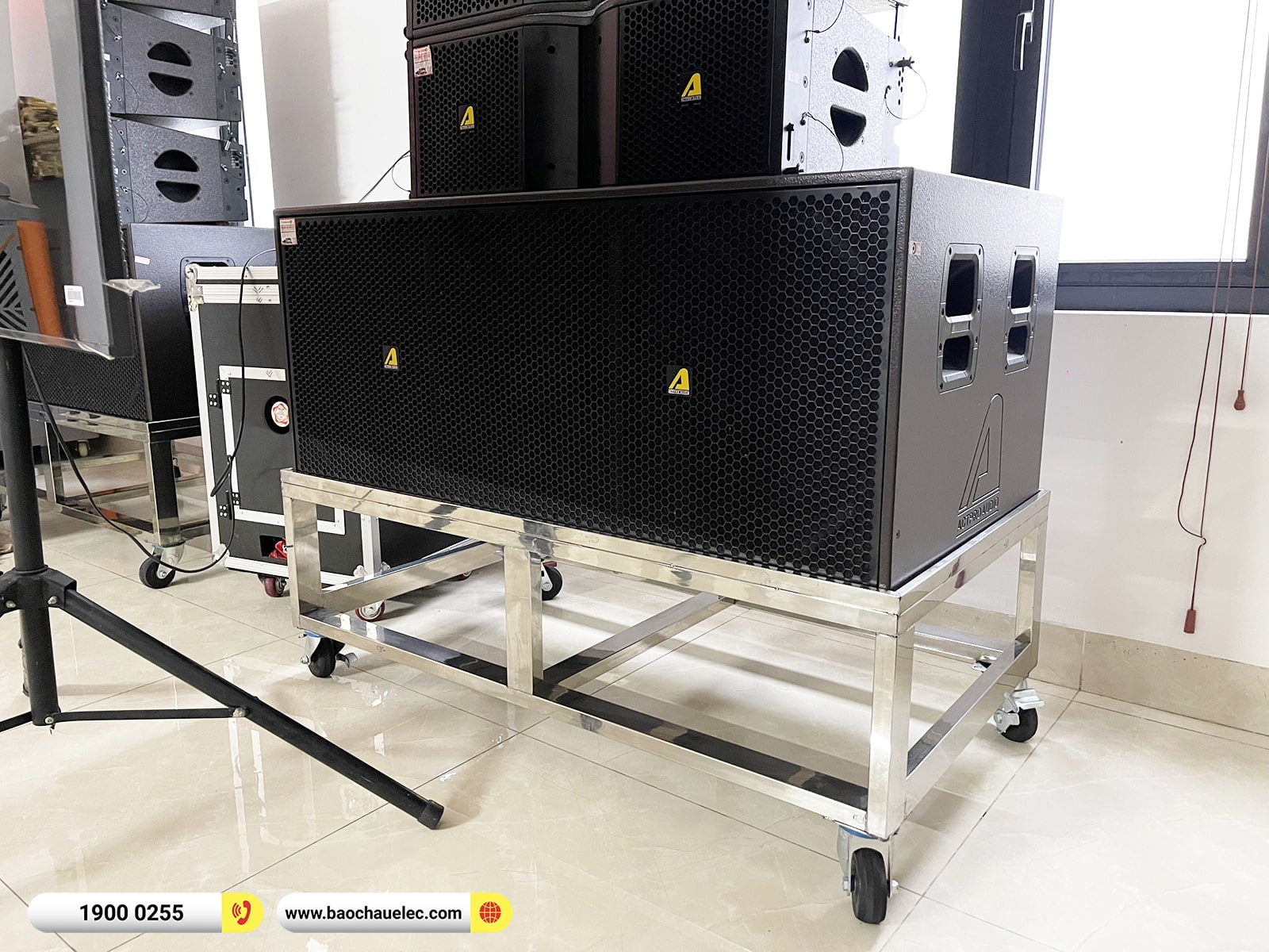 Lắp đặt d&agrave;n Line Array Actpro sự kiện, đ&aacute;m cưới gần 160tr cho anh Minh tại Bắc Ninh (Actpro KR212, KR28, DSP48, MG12XU,&hellip;) 
