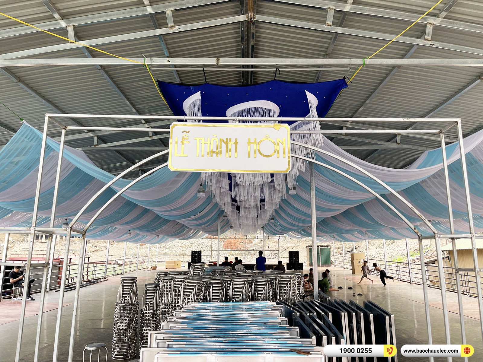 Lắp đặt d&agrave;n Line Array Actpro sự kiện, đ&aacute;m cưới khoảng 162tr cho anh B&ugrave;i tại Sơn La (Actpro KR210, Actpro KR28, FP14000, DSP48,&hellip;)