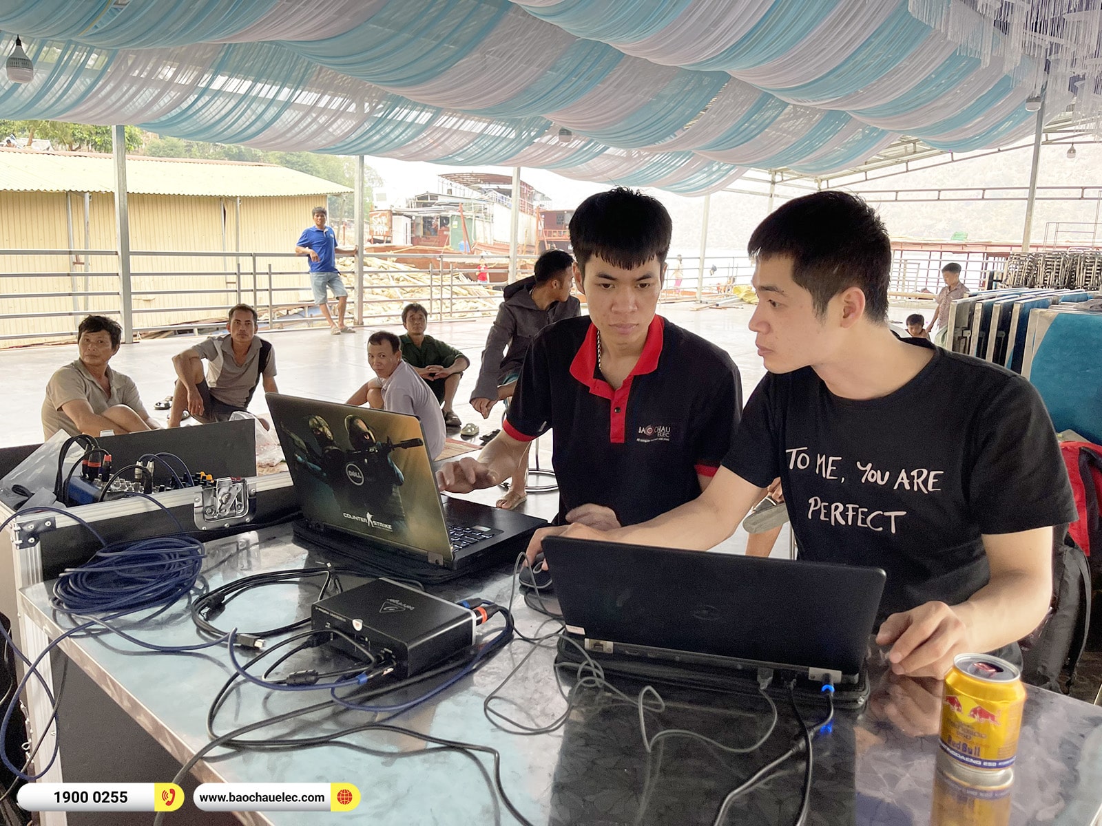 Lắp đặt d&agrave;n Line Array Actpro sự kiện, đ&aacute;m cưới khoảng 162tr cho anh B&ugrave;i tại Sơn La (Actpro KR210, Actpro KR28, FP14000, DSP48,&hellip;)
